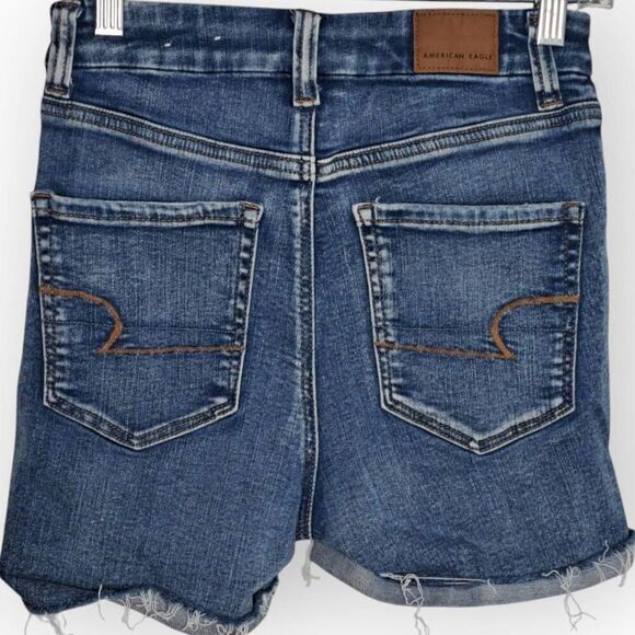 American Eagle Women's Next Level Stretch Curvy Hi-Rise Shortie size 2 - Picture 3 of 6